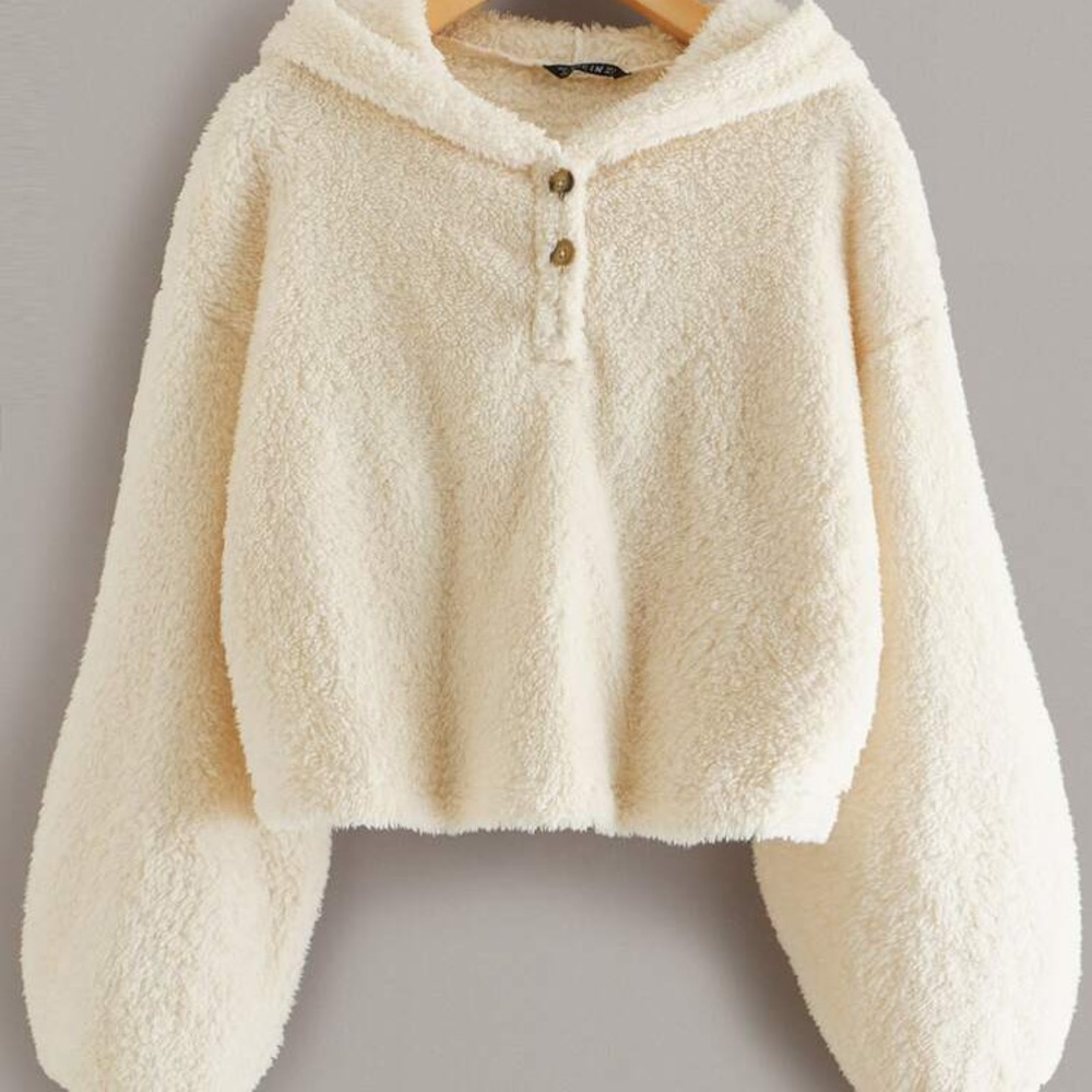 Comfy cropped sweater